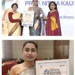नितिका कौशल को “वुमेन इन हेल्थकेयर” सम्मान से नवाजा….