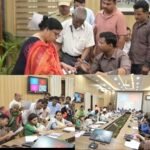 कलेक्ट्रेट परिसर में उम्मीदों जनसेलाब !  जिला प्रशासन ने 201 शिकायत पर की त्वरित सुनवाई……