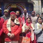 पर्यटन मंत्री महाराज पहुंचे बद्री-केदार…..