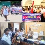 उत्पीड़न के खिलाफ रेहड़ी-पटरी वर्कर्स यूनियन (सीटू) का नगर निगम पर प्रदर्शन……..