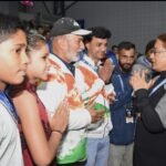 खिलाड़ियों का उत्साह बढ़ाने हिमाद्रि आइस रिंक पहुंची खेल मंत्री रेखा आर्या