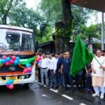 मुख्यमंत्री ने 11 स्वच्छ ईंधन आधारित वाहनों को किया फ्लैग ऑफ