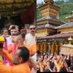 जागड़ा मेले के दो दिवसीय आयोजन के दूसरे दिन छत्रधारी चालदा महासू महाराज के दर्शन कर की पूजा अर्चना 